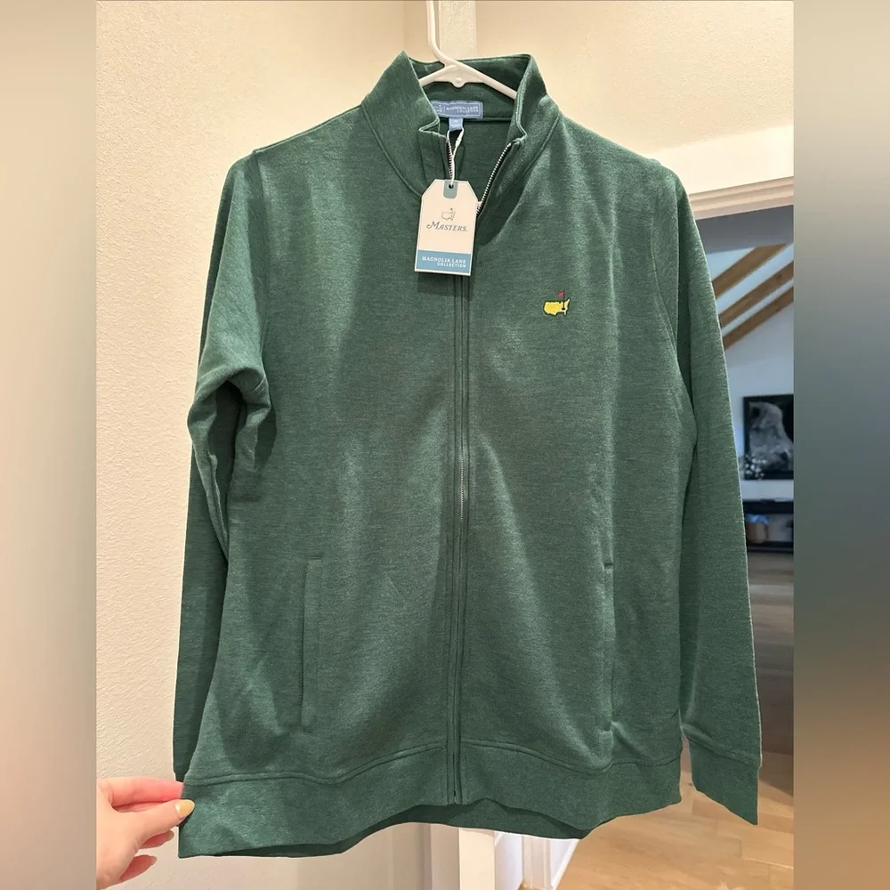NWT RARE Women’s Full Zip Masters Jacket - Medium - Green - Picture 1 of 5